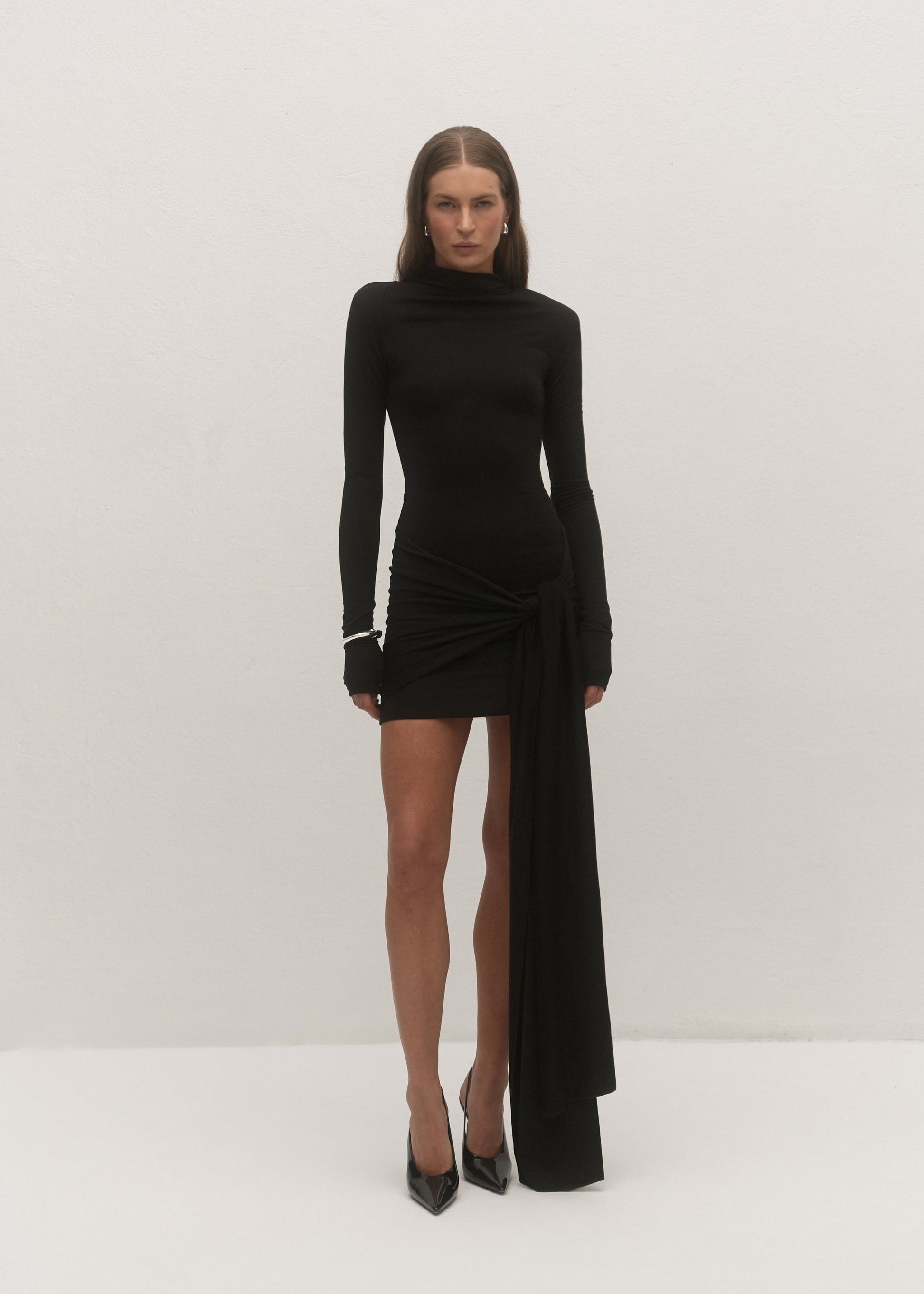 SUKIENKA MARRY BLACK LECOLLET