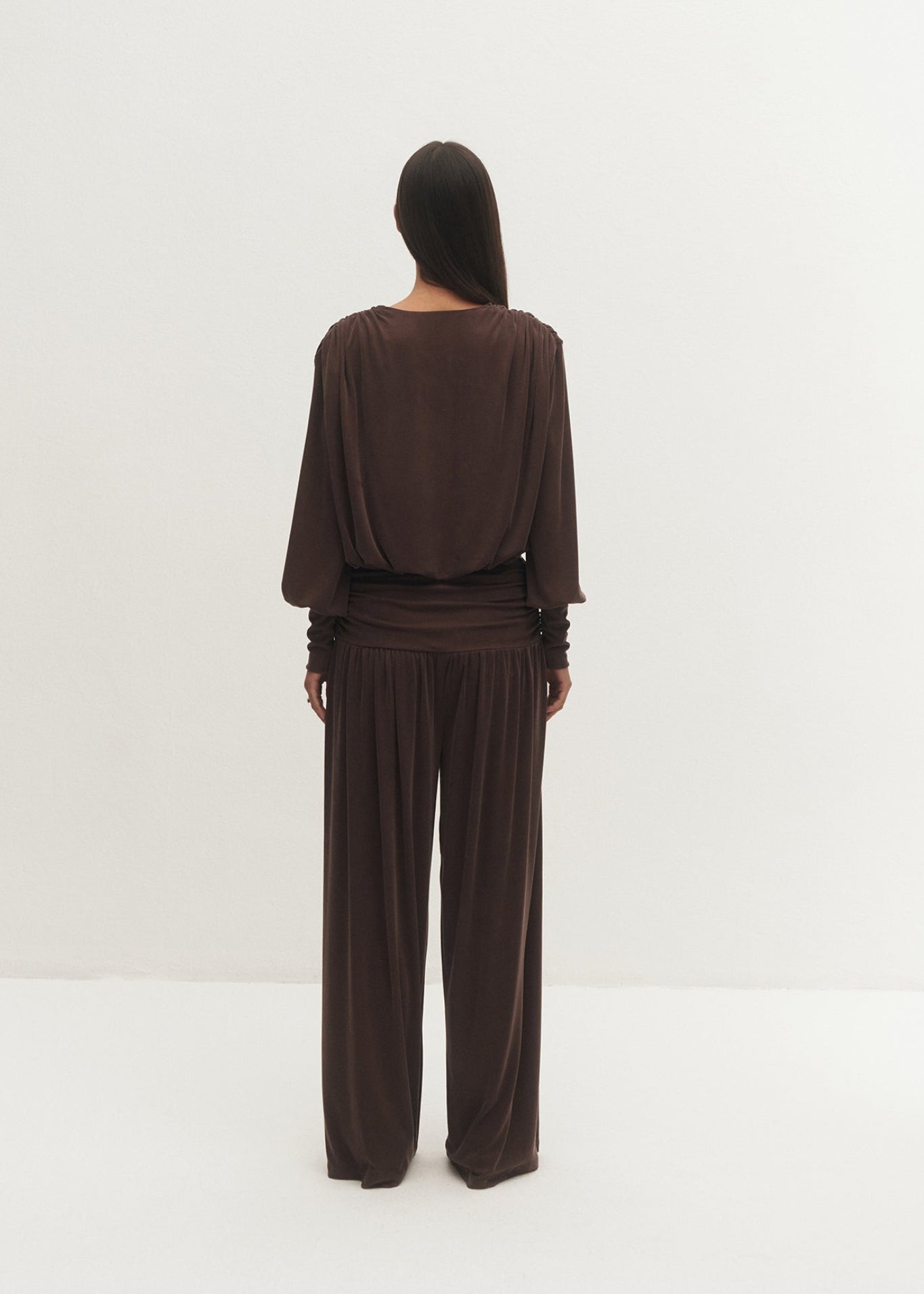 SPODNIE NORE BROWN LECOLLET