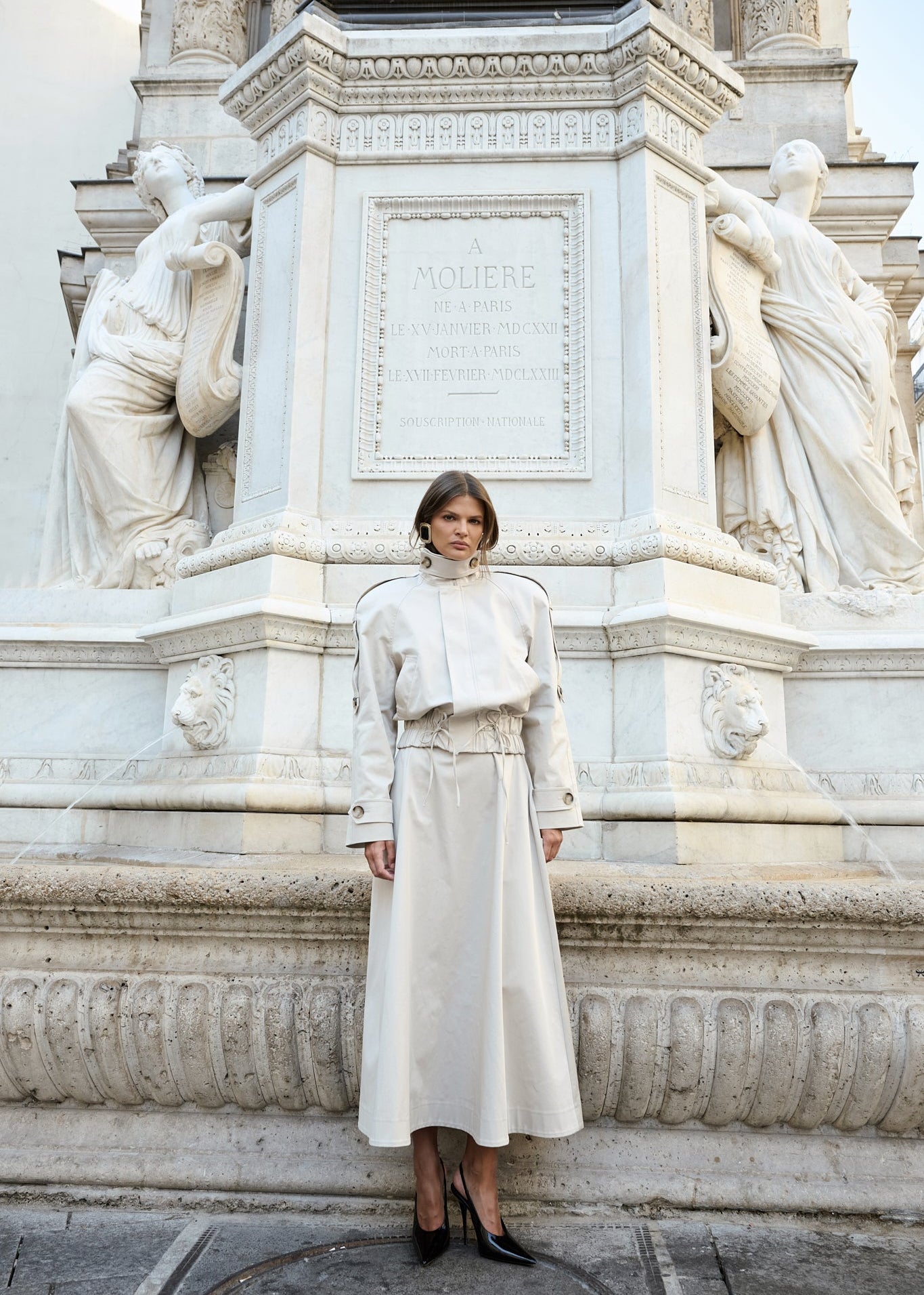 SPÓDNICA KAVA BEIGE LECOLLET