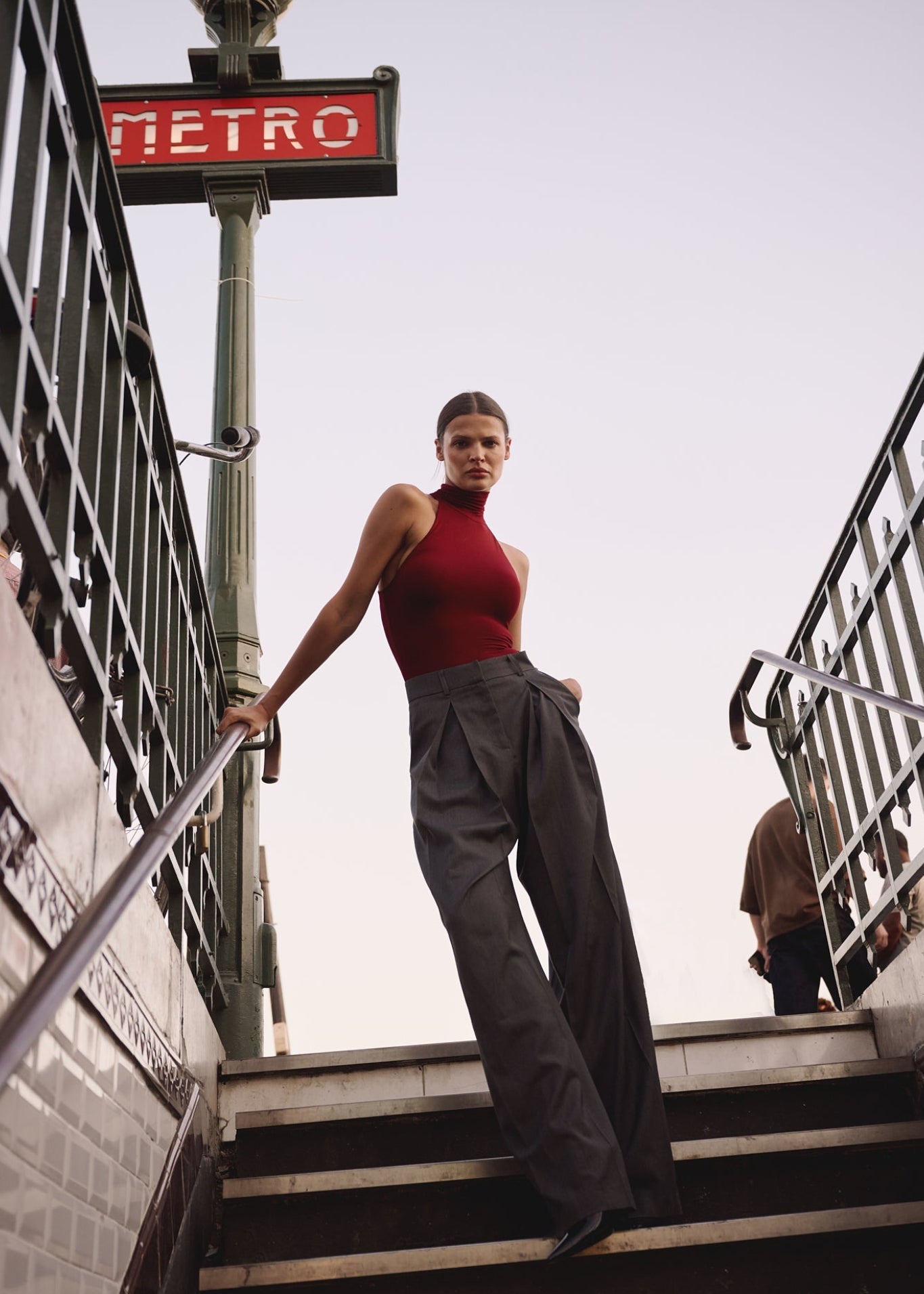 BODY KAYLA BURGUNDY LECOLLET