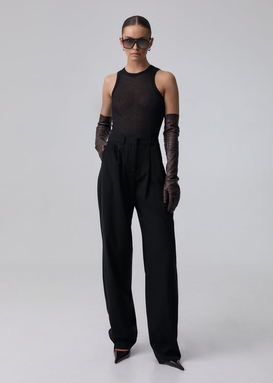 TOP TORI CASHMERE BLACK LECOLLET