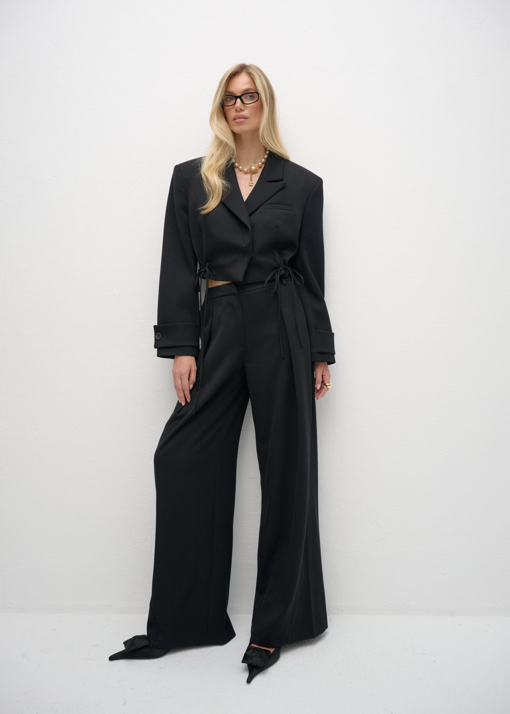SPODNIE INES BLACK LECOLLET