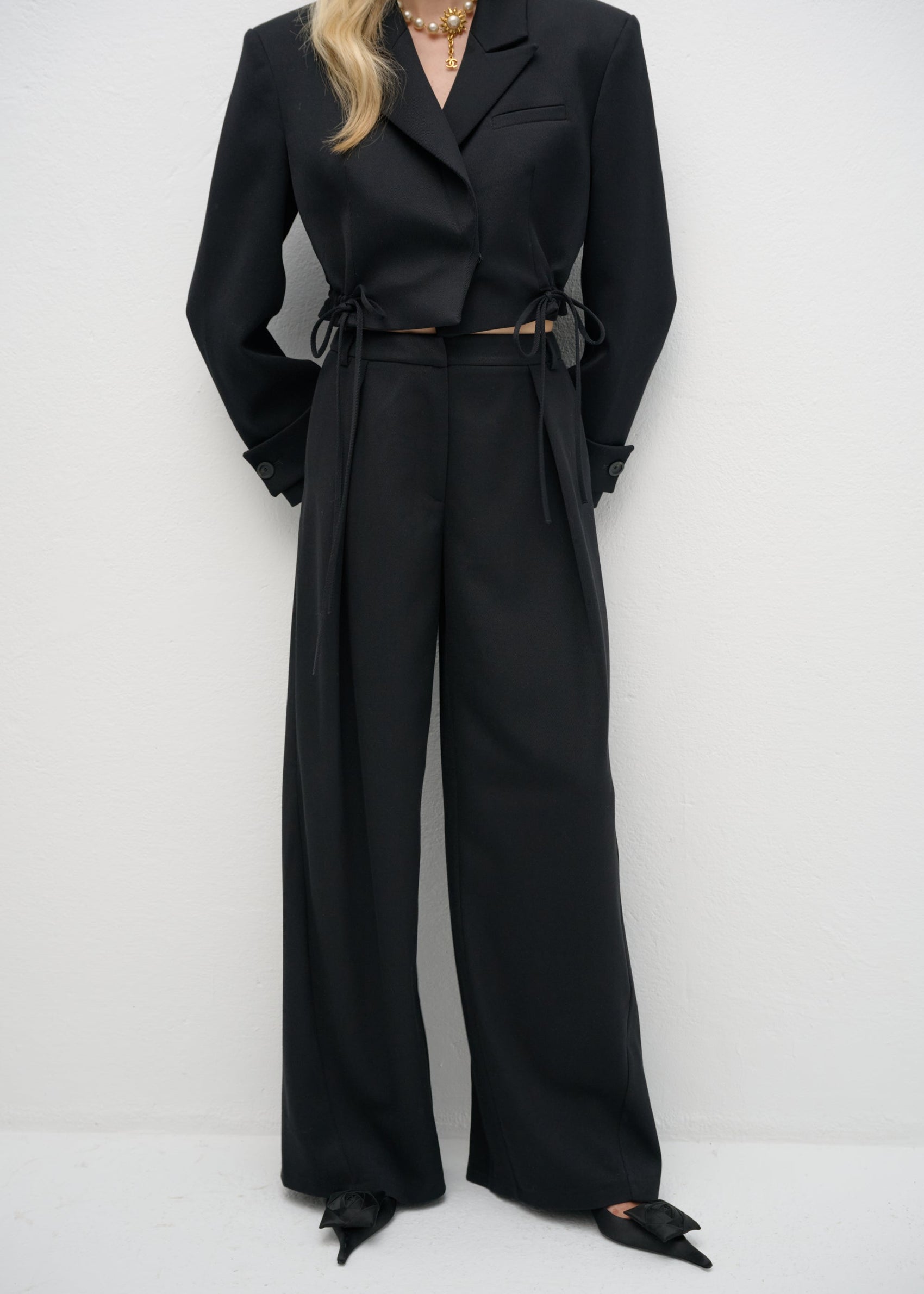 SPODNIE INES BLACK LECOLLET