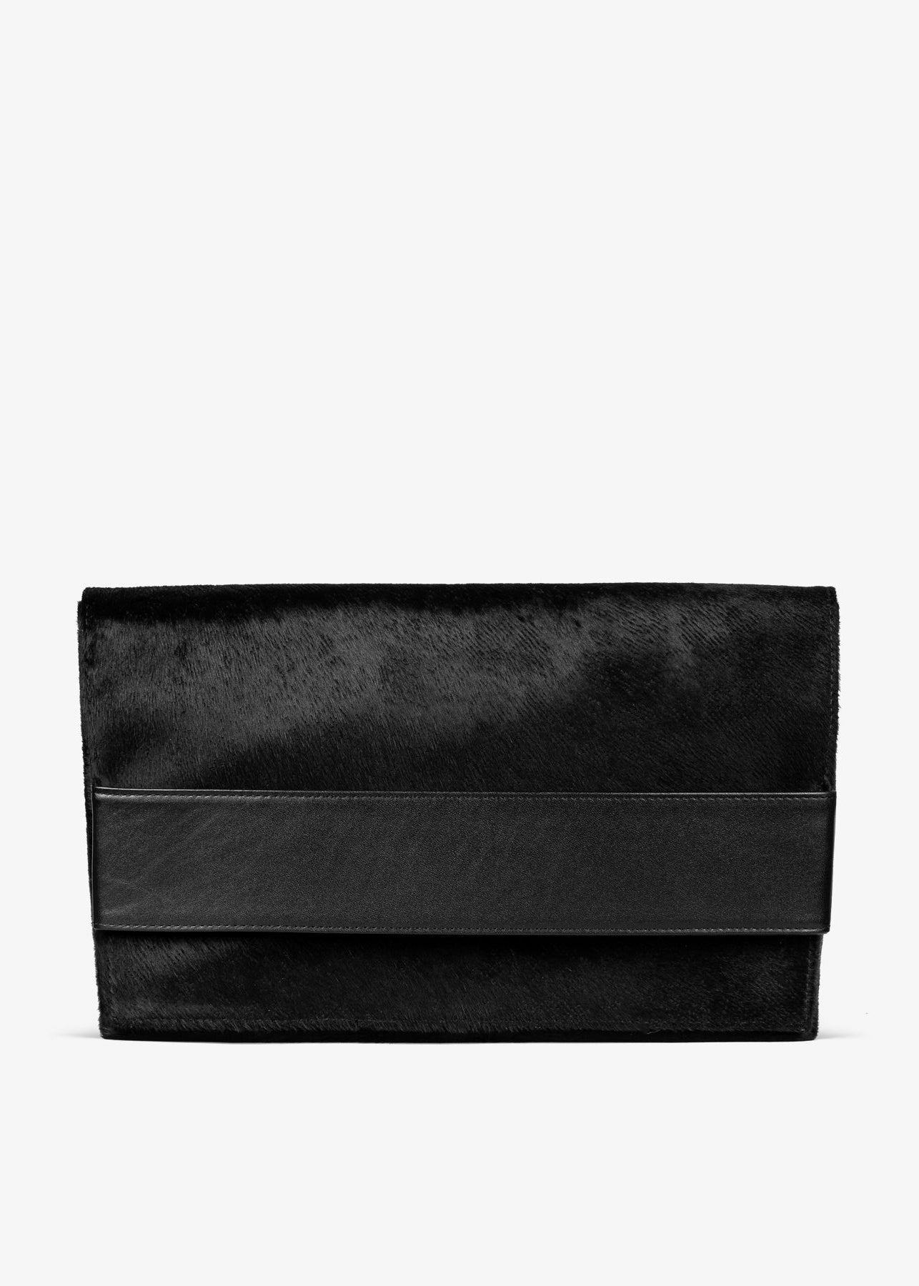 TORBA ZAHARA PONY HAIR BLACK LECOLLET