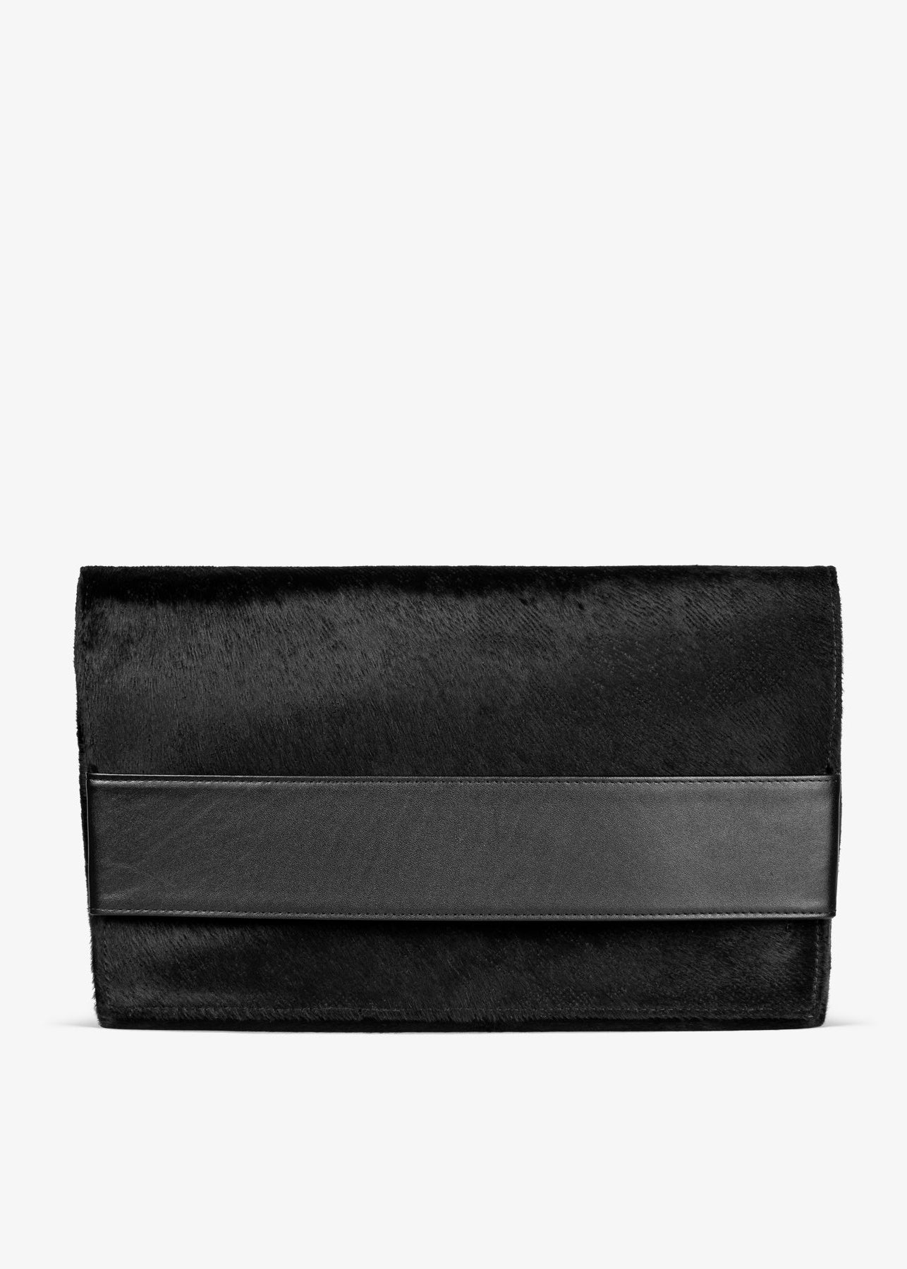 TORBA ZAHARA PONY HAIR BLACK LECOLLET