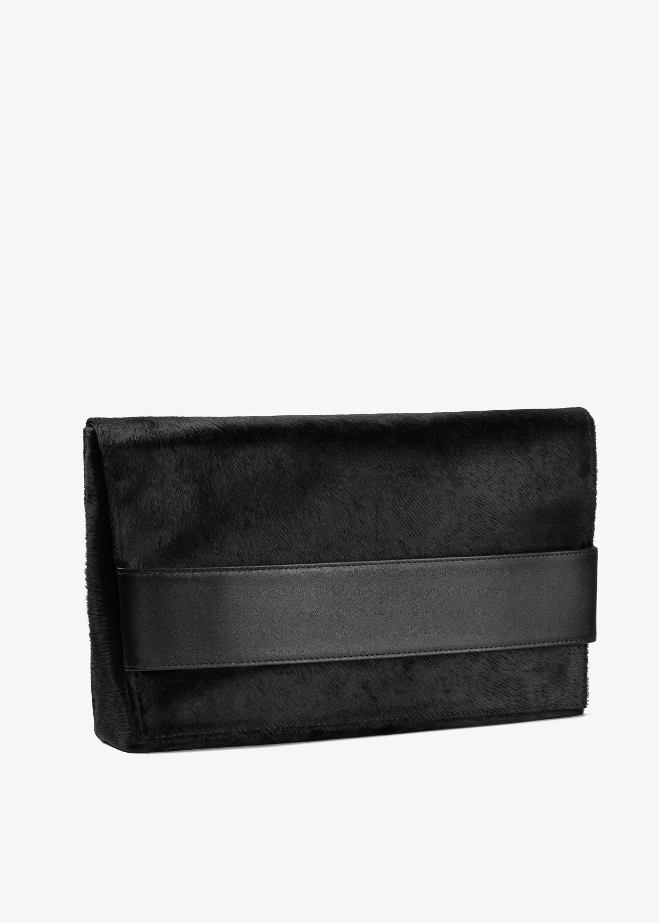 TORBA ZAHARA PONY HAIR BLACK LECOLLET