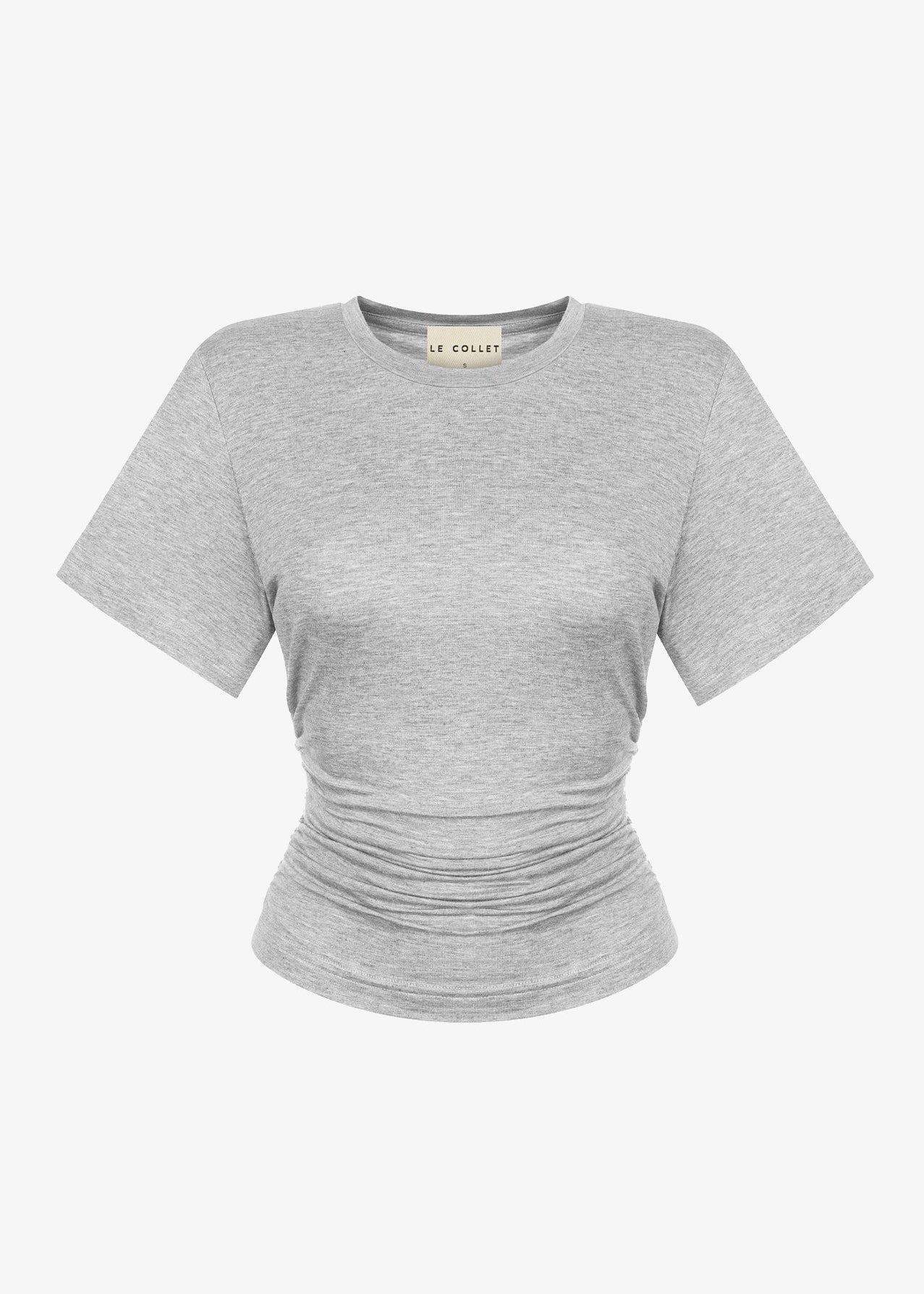 KOSZULKA BELMIRA GREY MELANGE LECOLLET