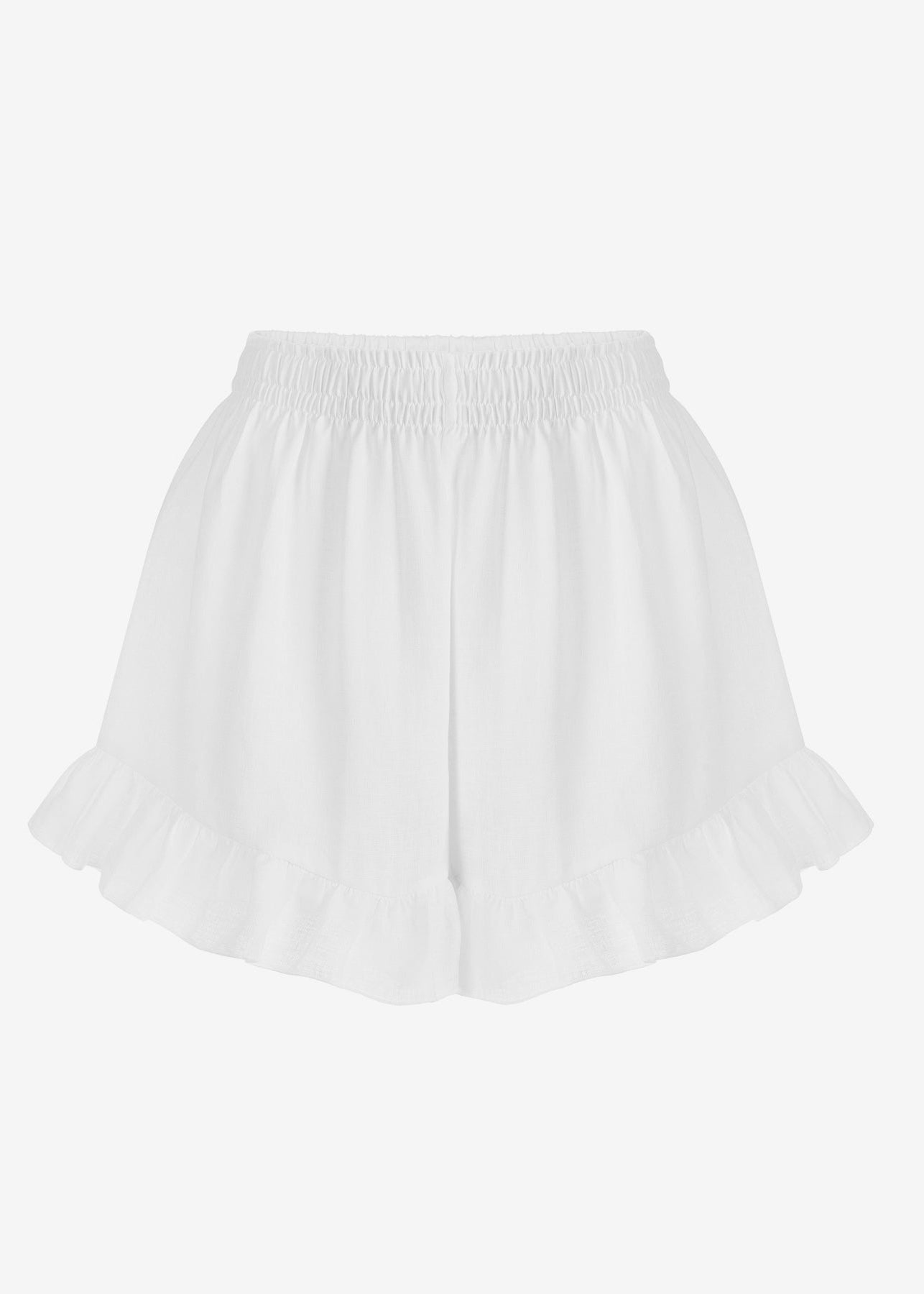 LEVIN WHITE SHORTS