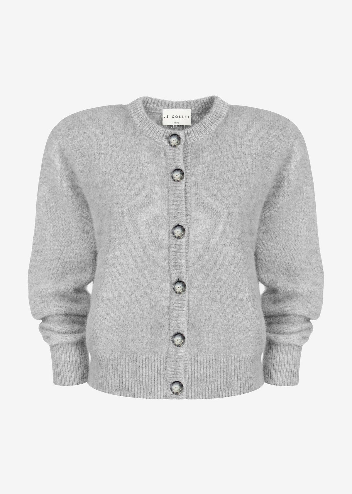 KARDIGAN ISOLA ALPACA GREY LECOLLET