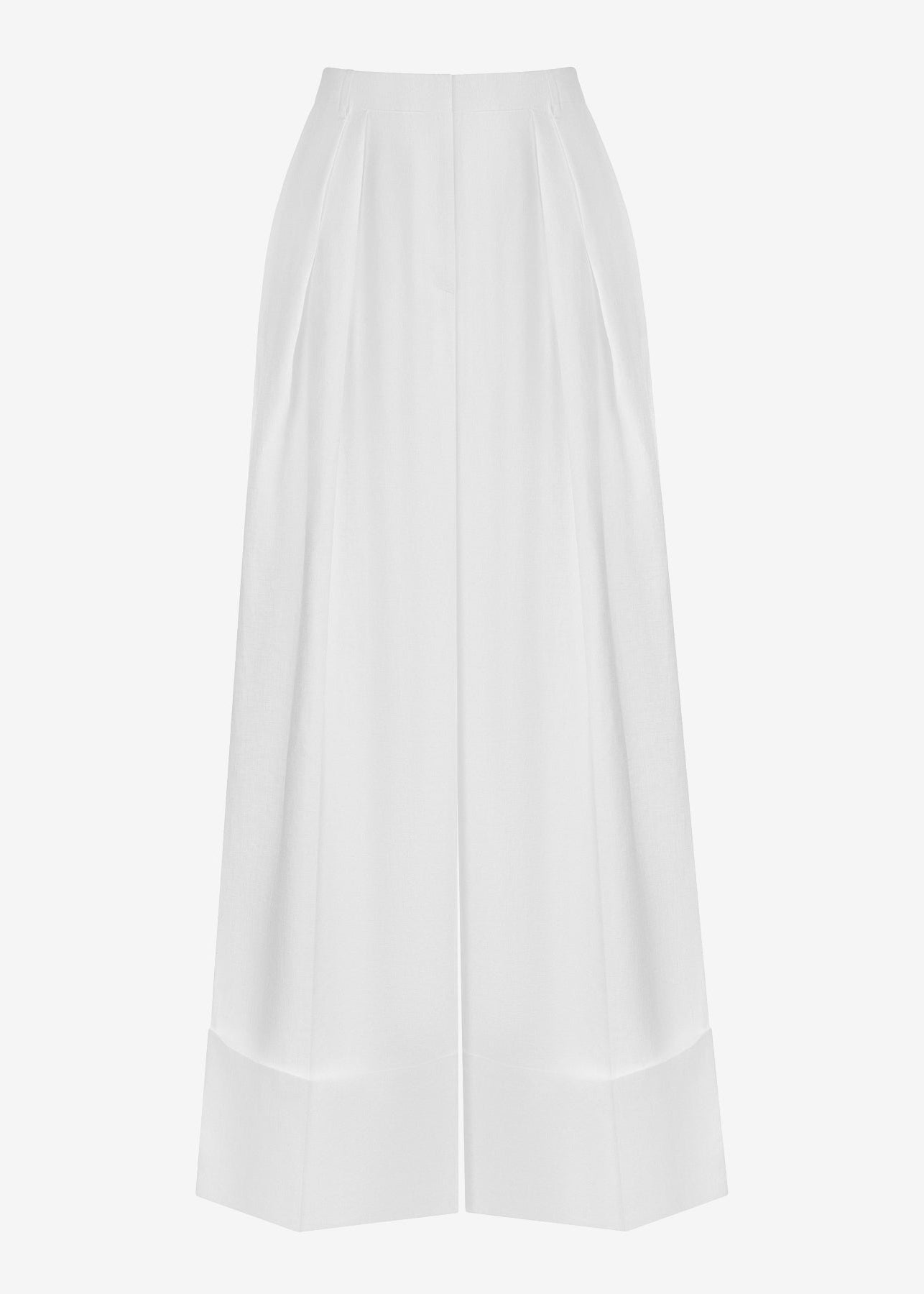SPODNIE MILA LONG WHITE