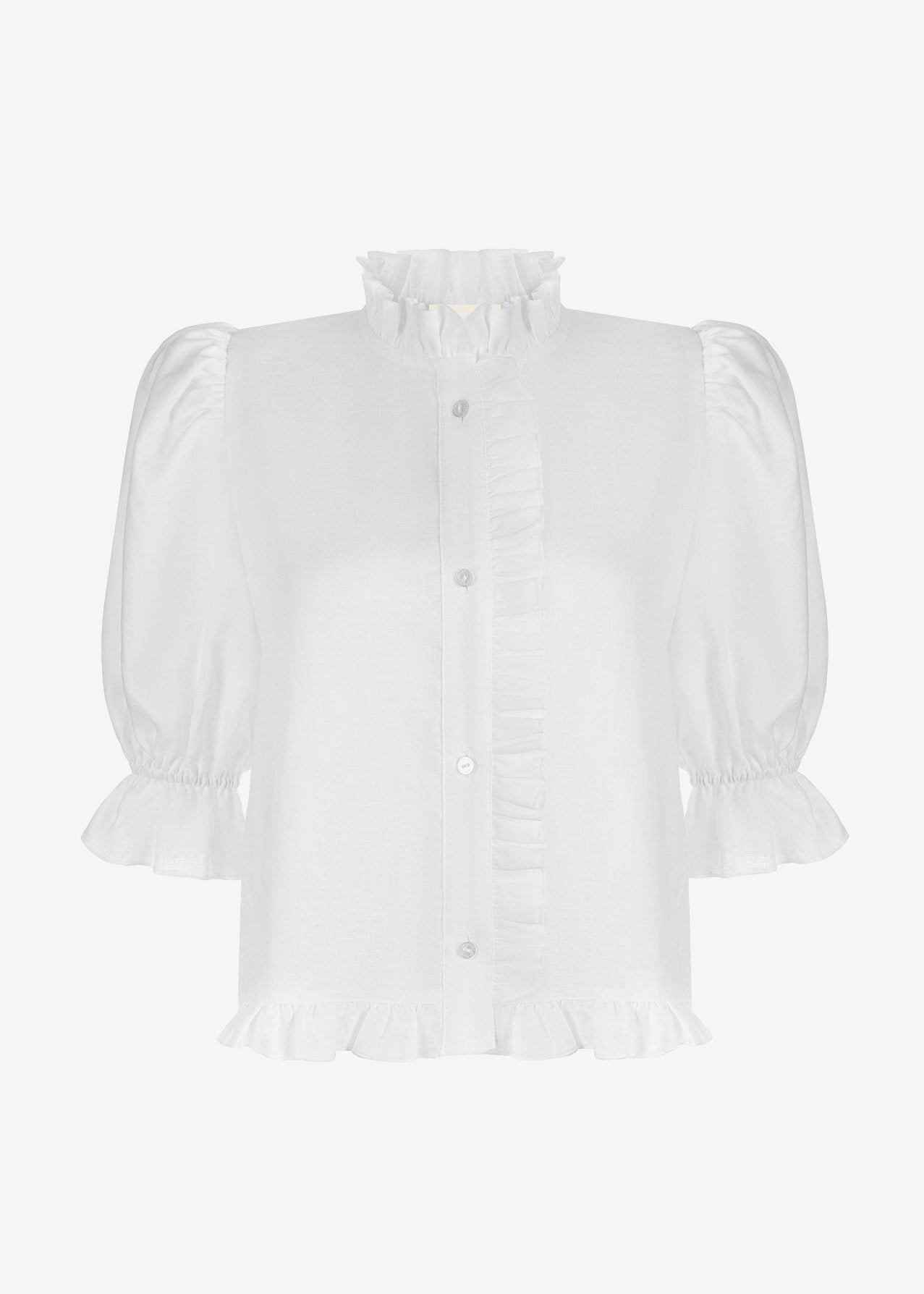 DORTHEA WHITE BLOUSE