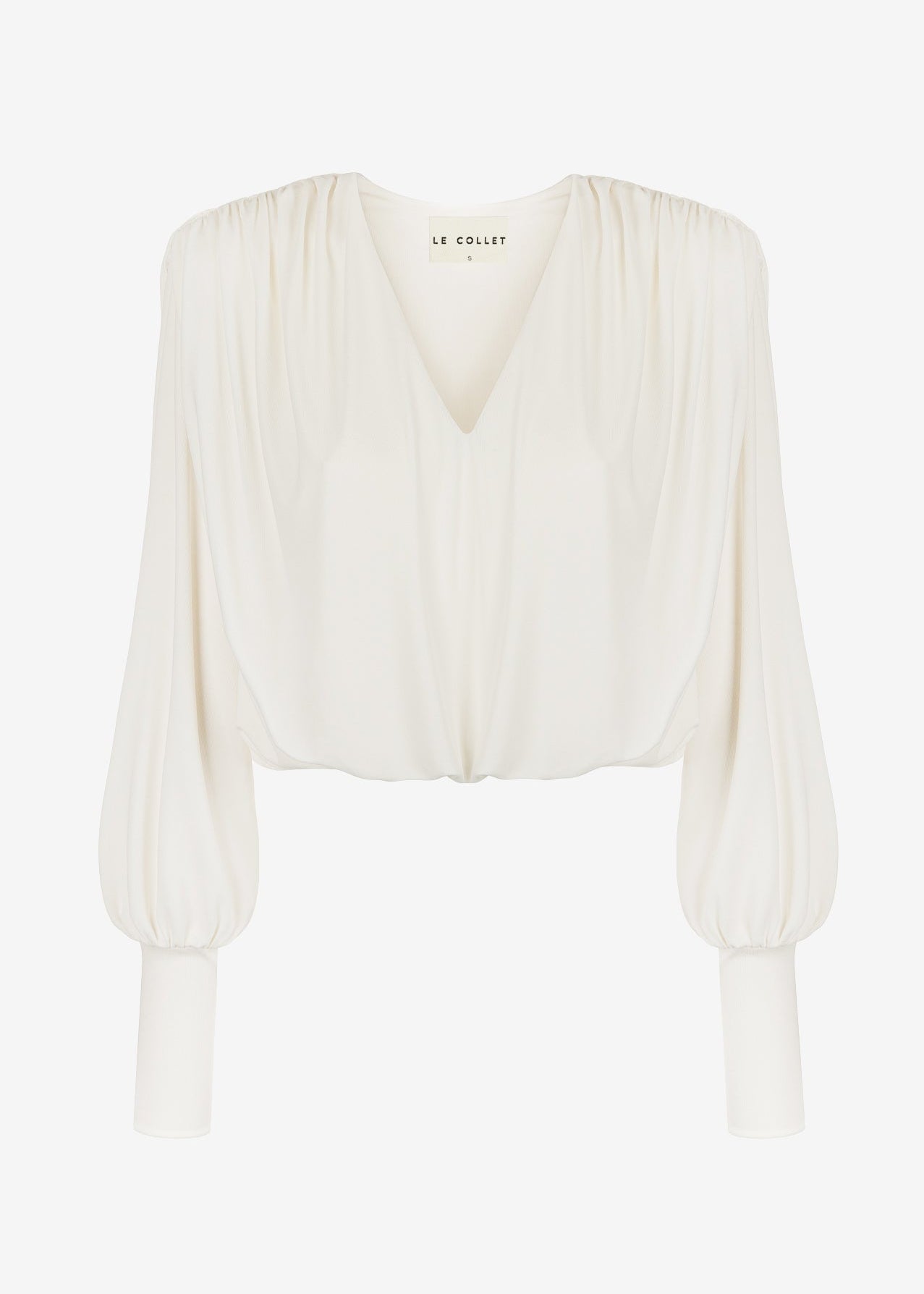 SOLANGE ECRU BLOUSE